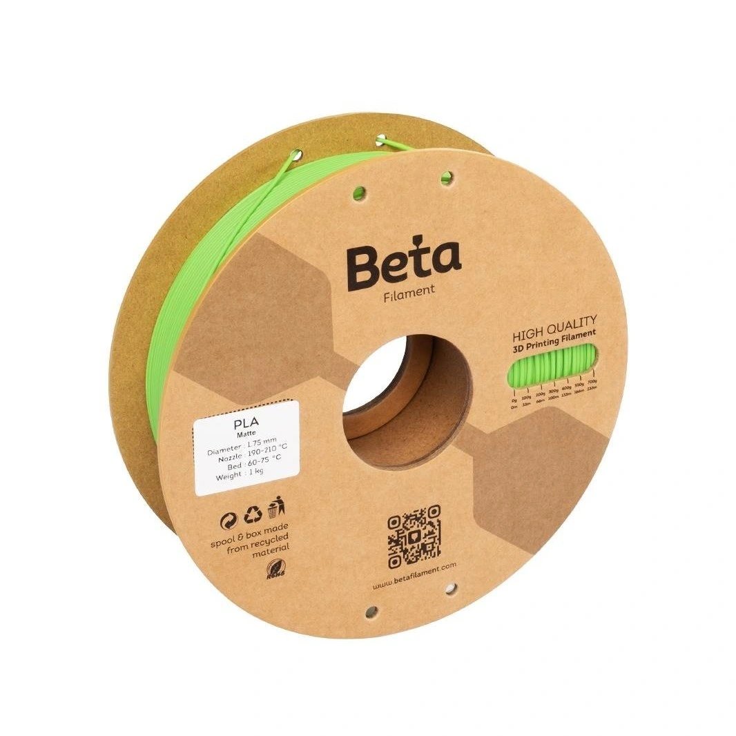 Beta PLA-Matte Filament - Soğan Yeşili (Scallion Green) - 1Kg