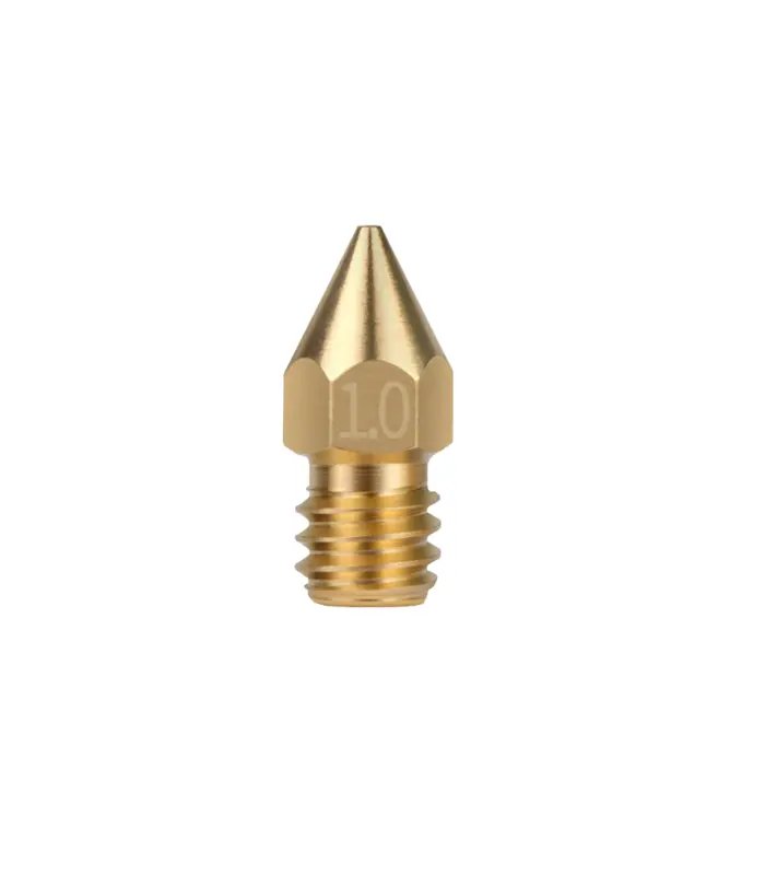 1.0mm MK8 Pirinç Nozzle - Creality Ender-3 Pro/V2 CR-10 Uyumlu