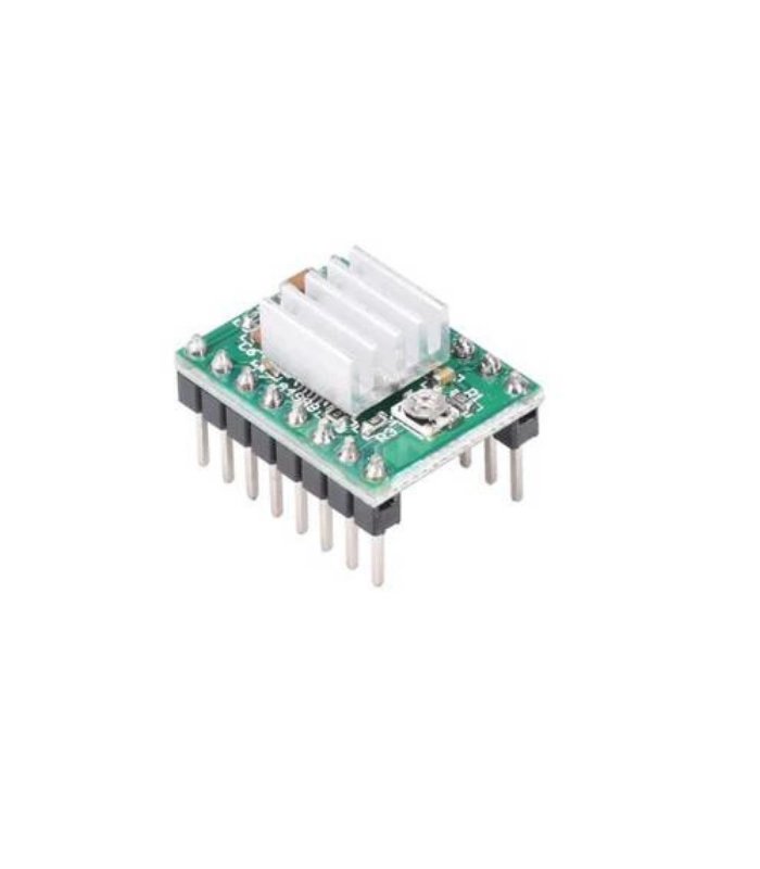 A4988 Step Motor Sürücü - 3D Yazıcı/CNC Uyumlu - Yeşil