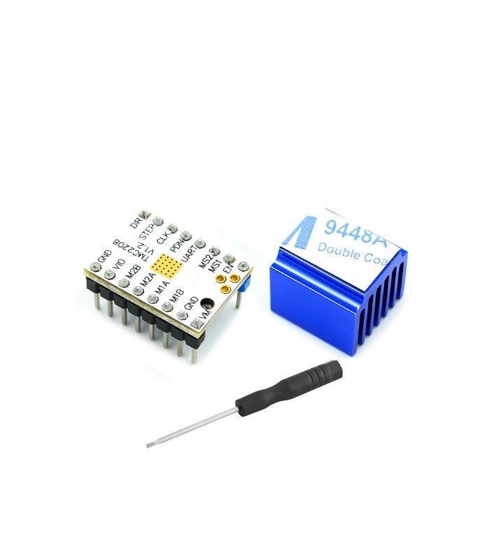 TMC 2208 V1.2 Step Motor Sürücü - 3D Yazıcı/CNC Uyumlu