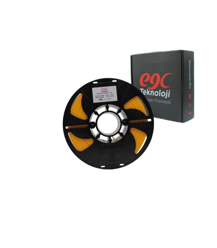 EGC Sarı Pla Plus Filament - 1 Kg - 1.75mm