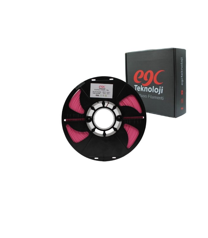 EGC Pembe Pla Plus Filament - 1 Kg - 1.75mm