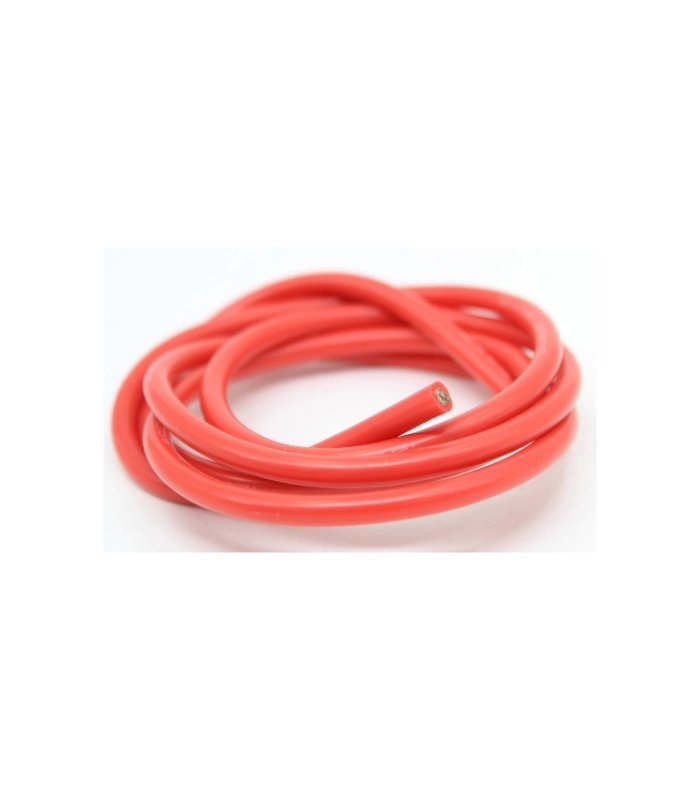 12 AWG Silikon Kablo - 1 Metre - Kırmızı