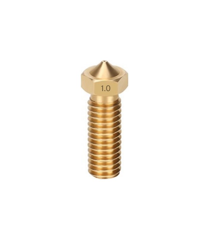 1.0mm Volcano Pirinç Nozzle - 1.75mm - Sidewinder X1/X2 Uyumlu