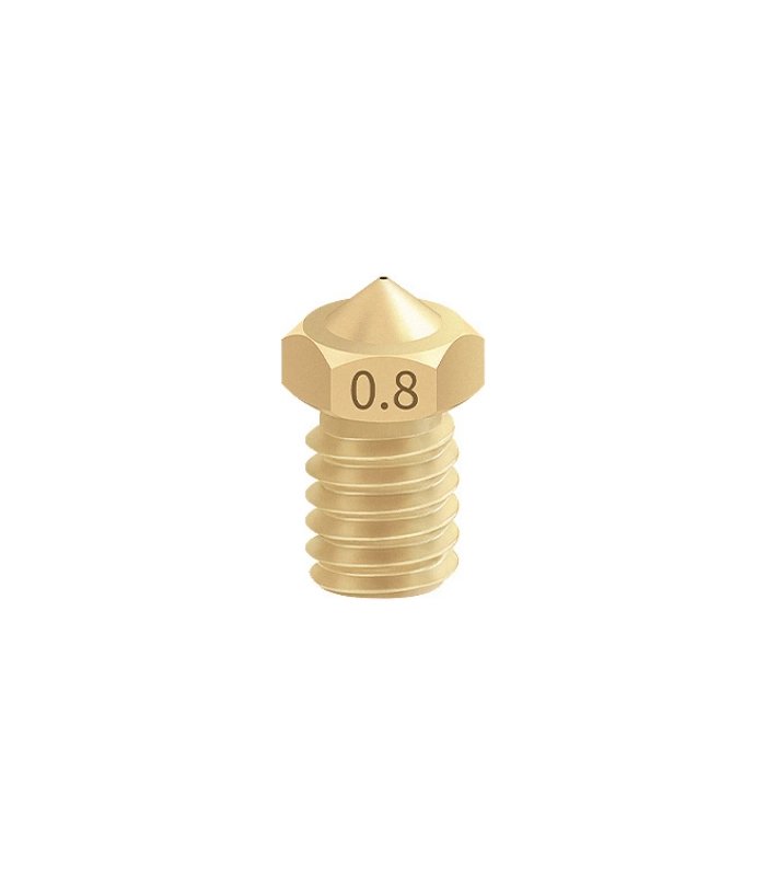 0.8mm E3D V5/V6 Pirinç Nozzle - 1.75mm