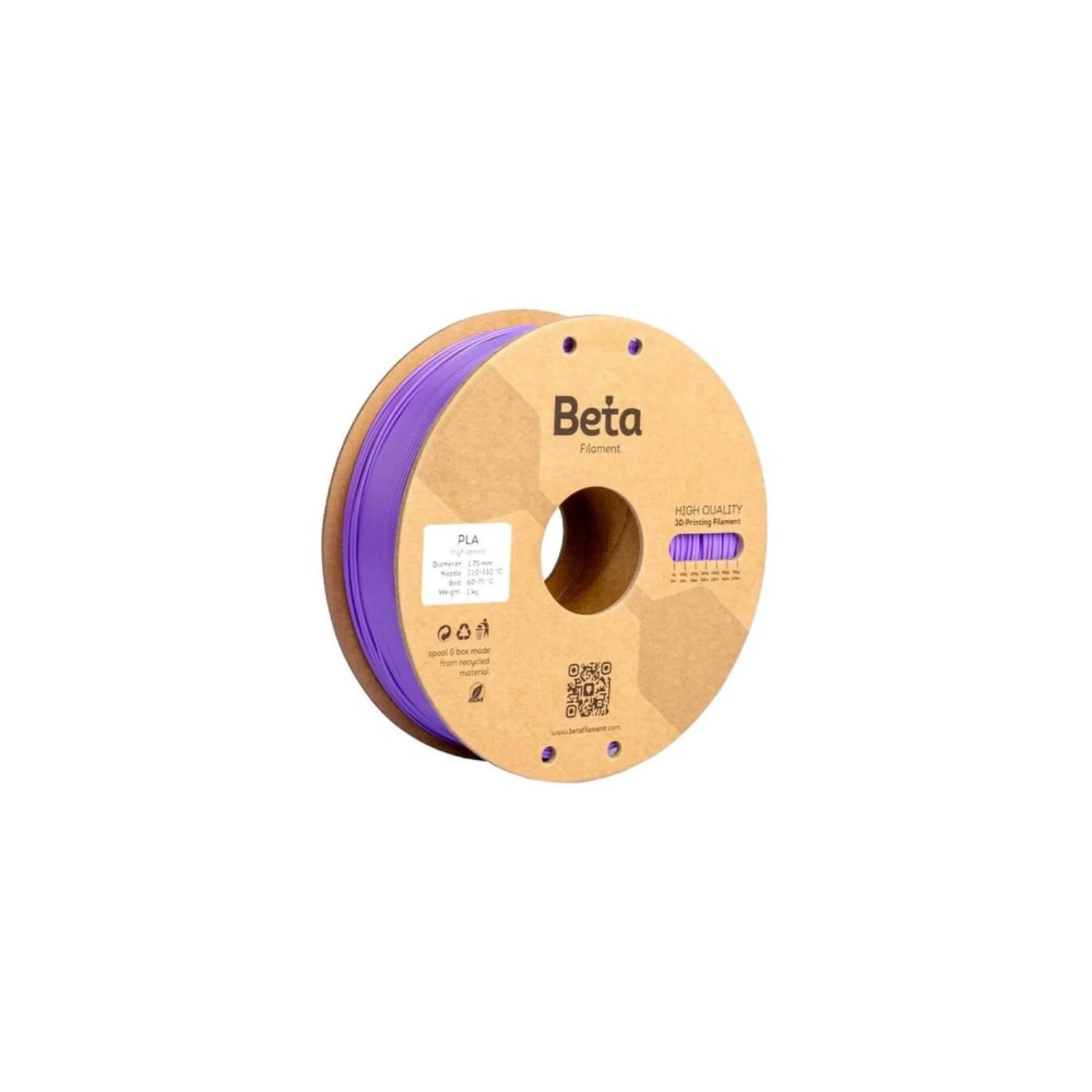 BETA Mor PLA High-Speed Filament - 1.75mm - 1 Kg