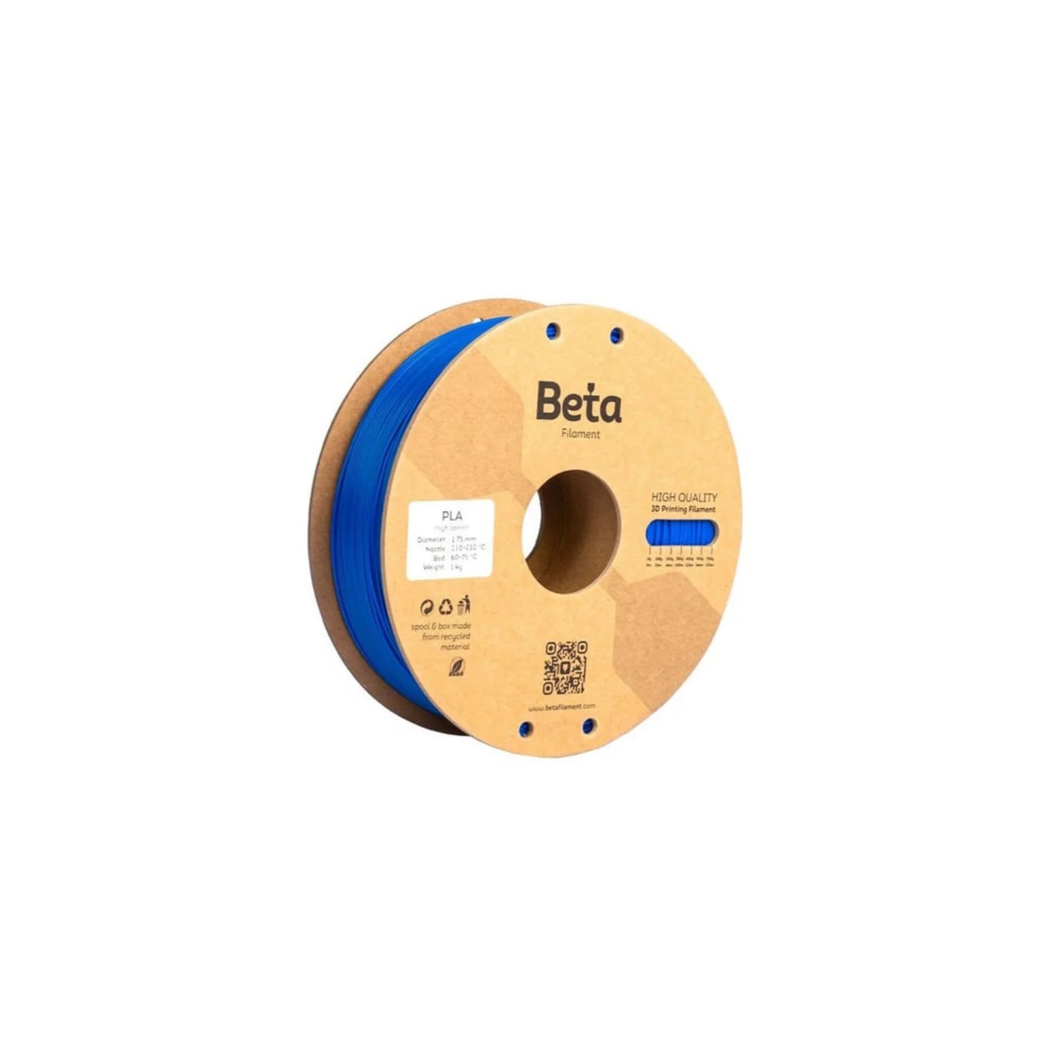 BETA Koyu Mavi PLA High-Speed Filament - 1.75mm - 1 Kg