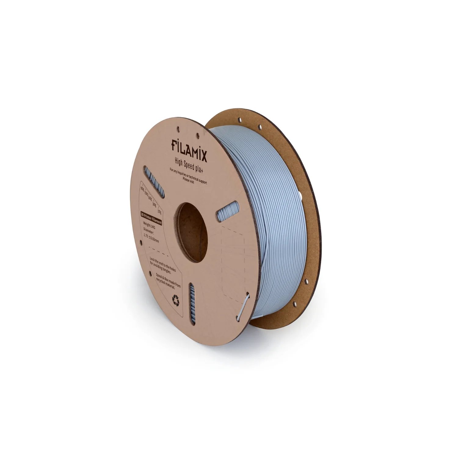 Filamix Gri Hyper Speed PLA Filament - 1.75mm - 1 Kg