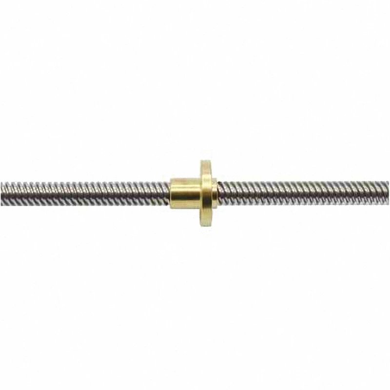 3D Yazıcı 300mm T8 Trapez Mil - 8 Hatve